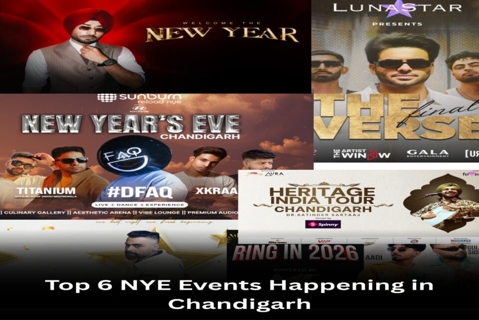 Top 6 NYE Events happening in Chandigarh